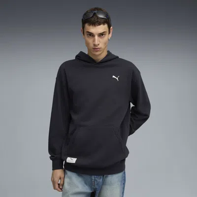 Puma Class Relaxed Hoodie Men In Blue