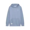 Puma Class Relaxed Hoodie Men In Blue