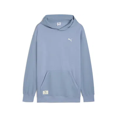 Puma Class Relaxed Hoodie Men In Blue