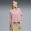 Puma Class Relaxed Polo T-shirt Women In Pink