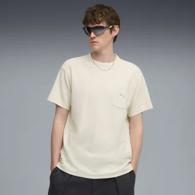 Puma Class Relaxed T-shirt Men In Neutral
