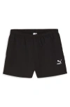 Puma Womens  Classics A-line Shorts In  Black