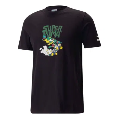 Puma Classic Graphic T-shirt 'black'