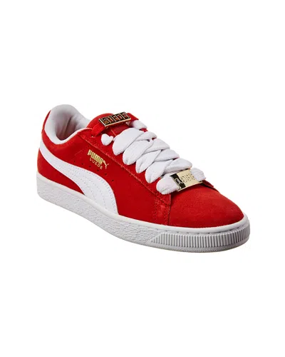 Puma Classic Suede Sneaker In Red