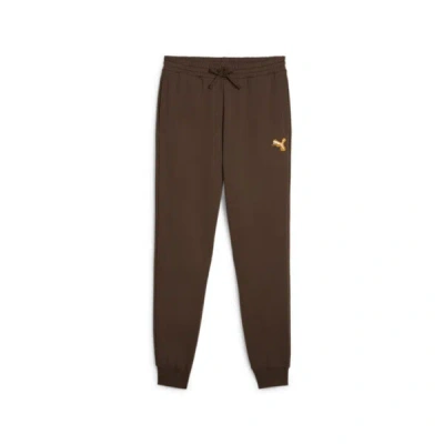 Puma Classics Brand Love Men's Sweatpants In Espresso Brown