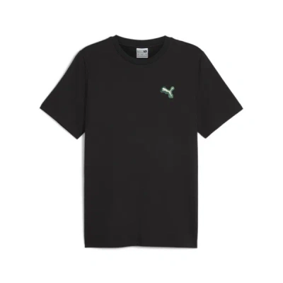 Puma Classics Brand Love T-shirt Men In Black