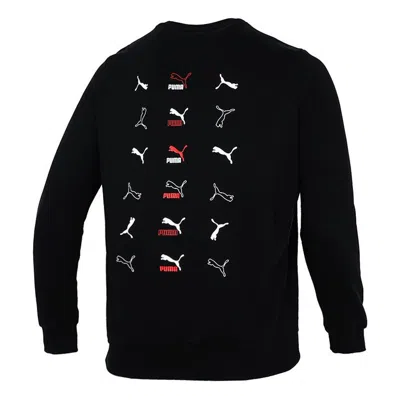 Puma Classics Graphic Long Sleeve T-shirt 'black'