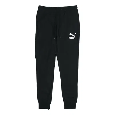Puma Classics Jersey Cuffed Pants 'black White'
