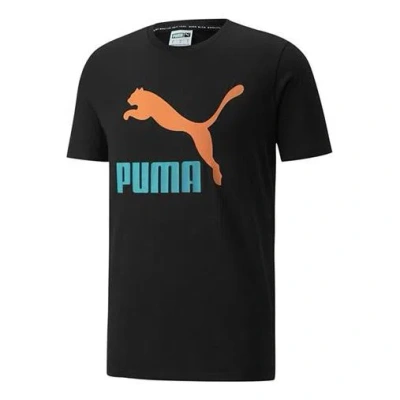 Puma Classics Logo Interest Tee 'black'