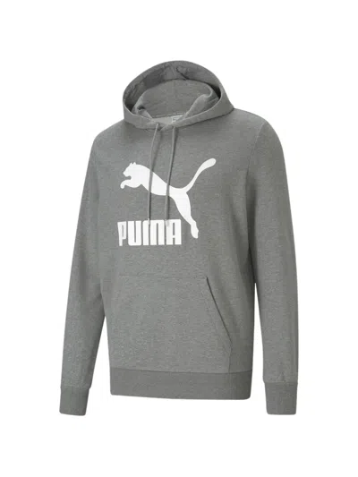 Puma Classics Logo-print Hoodie In Multi