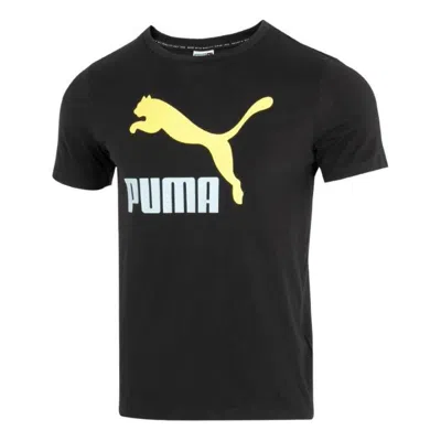 Puma Classics Logo T-shirt 'black'