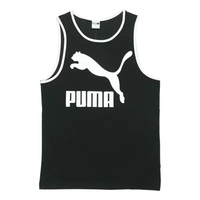 Puma Classics Logo Tank 'black White'