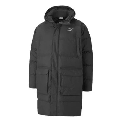 Puma Classics Long Down Jacket 'black'