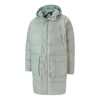Puma Classics Long Down Jacket 'grey Green'