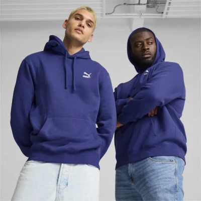 Puma Classics Men's Hoodie In Lapis Lazuli