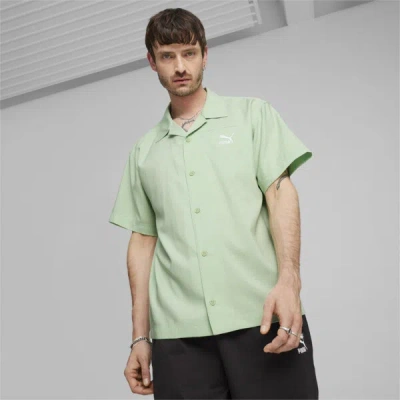 Puma Classics Men's Shirt In Pure Green