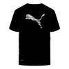 Puma Graphics  Logo Men's T-shirt In Black