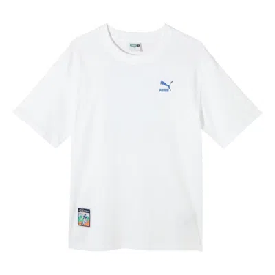 Puma Classics Pc Graphic T-shirt 'white'