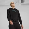 Puma Men's Classics Play.loud. Logo Pullover Hoodie In Black