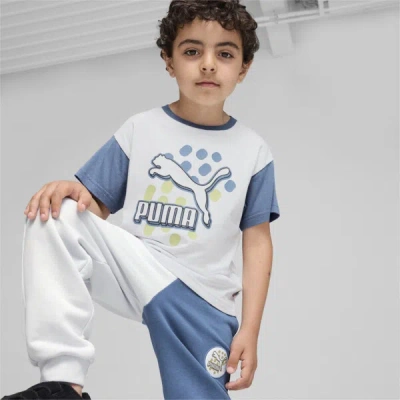 Puma Classics  Fc Little Kids' T-shirt In Silver Mist