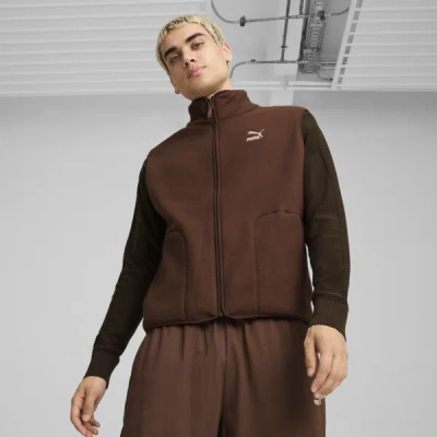 Puma Classics Relaxed Vest Men Shoes In Espresso Brown