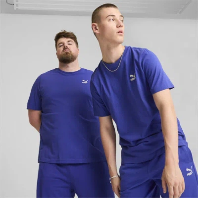 Puma Classics Small Logo Men's T-shirt In Lapis Lazuli