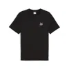 Puma Mens Crewneck Logo T-shirt In Black