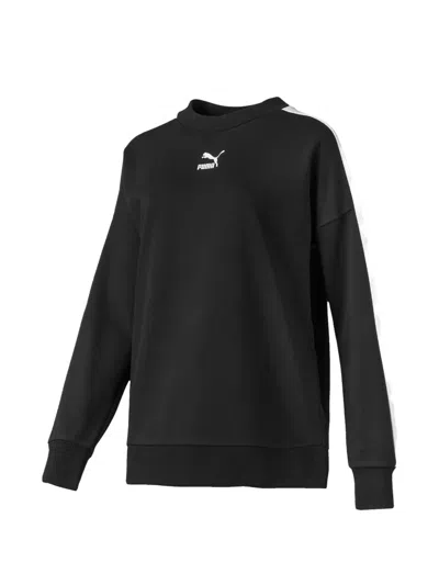 Puma Classics T7 Sweater In Black