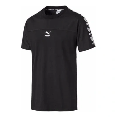 Puma Clothing T-shirt 'black White'