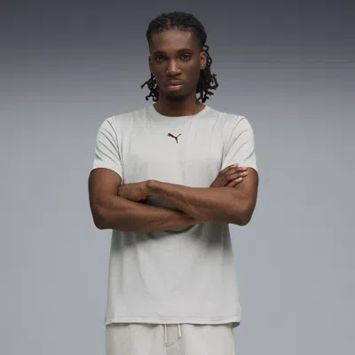 Puma Cloudspun Branded T-shirt Men In White
