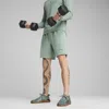 Puma Cloudspun Men's 7" Knit Shorts In Green