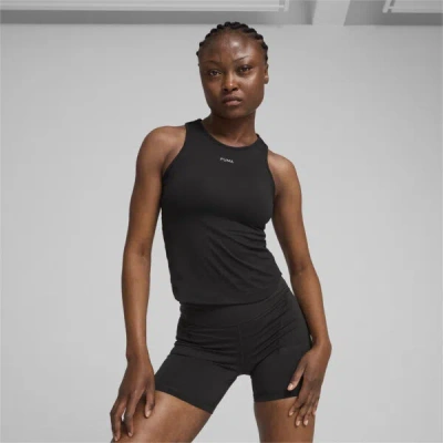 Puma Cloudspun Mix Tank Top Women In Black
