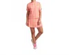 Puma Cloudspun Mockneck Golf Polo In Pink Fruit In Pink