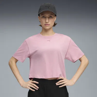 Puma Cloudspun Oversized T-shirt Women In Pink