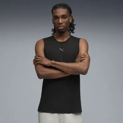 Puma Cloudspun Tank Top Men In Black