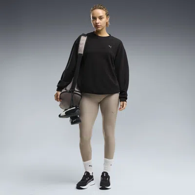 Puma Cloudspun Ultra Soft Women's High-waist, Full Length Training Tights In Black
