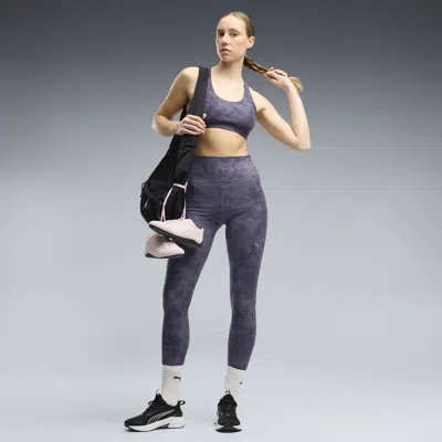 Puma Cloudspun Ultra Soft Women's High-waisted Training Tights In Gray