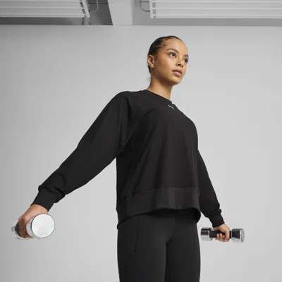 Puma Cloudspun Women's Midlayer Jacket In Black