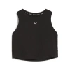 Puma Run Cloudspun Running Tank In Black