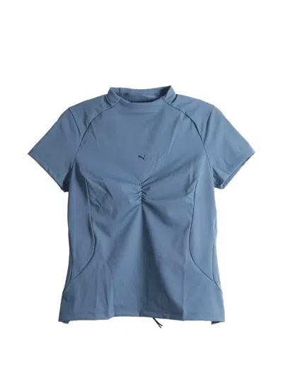 Puma Clrt Laced Top Slim In Blue