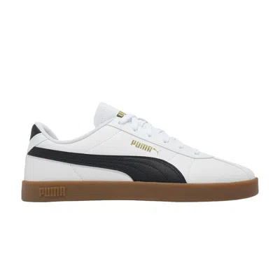 Pre-owned Puma Club 2 Sl 'white Black Gum' | Men's Size 4.5