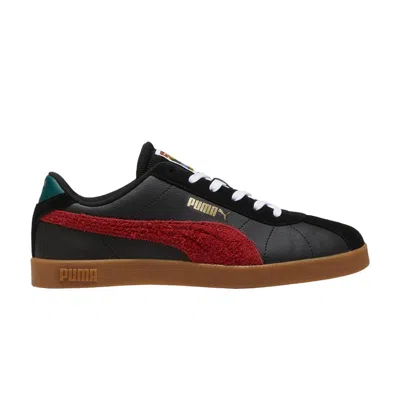 Pre-owned Puma Club 2 'year Of Sport - Black Intense Red Gum'