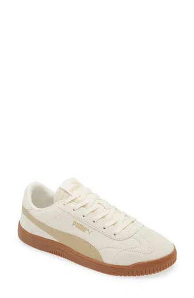 Puma Club 5v5 Aos Sneaker In Frosted Ivory-almond-gold