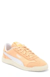 Puma Club 5v5 Sneaker In Peach Fizz- Whit