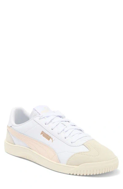 Puma Club 5v5 Sneaker In  White-rosebay- Gold