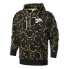 Puma Club Aop Printed Hoodie Tr 'black'