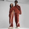 Puma Club De Course Track Pants Unisex In Mars Red-deeva Peach