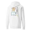 Puma Club Graphic Full Zip Jacket 'white'