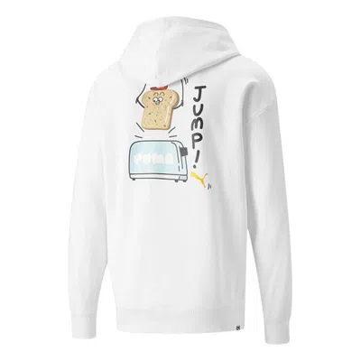 Puma Club Graphic Full Zip Jacket 'white'