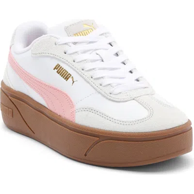 Puma Club Ii Era Platform Sneaker In White